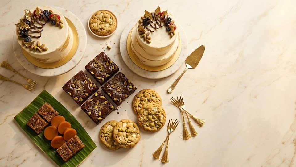 Handcrafted brownies and cookies by Whisked PH